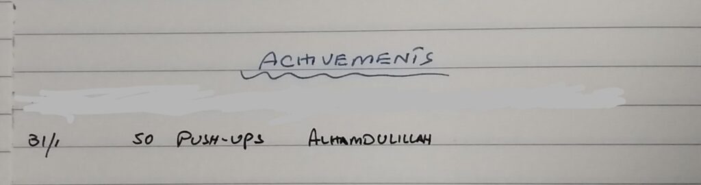 screenshot from my 2024 bullet journal